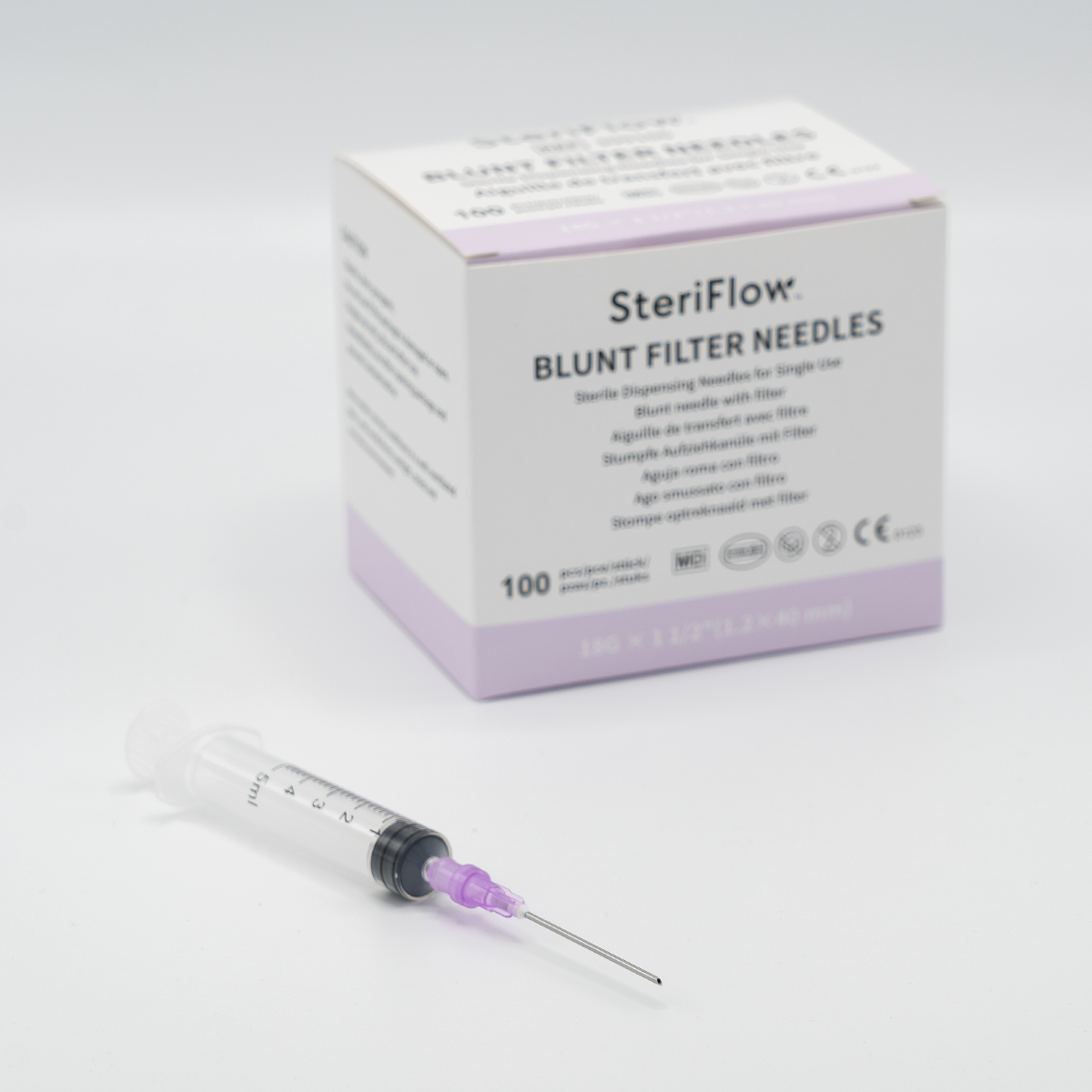 SteriFlow™ blunt drawup needles